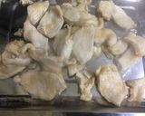 A picture of step 5 of Chicken breast and Spring Onion Salad.