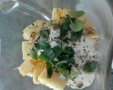 A picture of step 5 of Pineapple and Mint Agua Fresca.