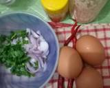 Talua Barendo (telur dadar khas Minang) langkah memasak 1 foto