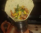 मसाला पापड़ कोन(masala papad cone recipe in Hindi) रेसिपी चरण 4 फोटो