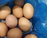 Foto langkah ke 1 dari resep Telur Dadar Bayam Rendah Kalori.