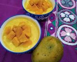 A picture of step 7 of Mango Yogurt / Aam Doi.