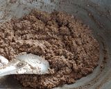A picture of step 2 of Choco Cinnamon Kalakand.