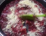 A picture of step 8 of Thandai beetroot delight.