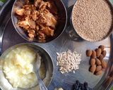 A picture of step 1 of Healthy Gur Daliya.