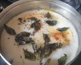 A picture of step 3 of Leftover idli batter Dhokla.