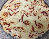 Foto del paso 9 de la receta: Tarta flambeada Sin Gluten (Flammekueche)