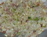 A picture of step 2 of Palak paneer.