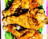 Hình bước làm 3 của món Đùi Gà Hấp Cải Thìa Sốt Dầu Hào