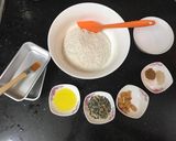 Hình bước làm 1 của món Bánh mì nguyên cám mix hạt
