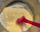 Mákos-joghurtos pufipalacsinta (pancake) recept fázis 3 fotója