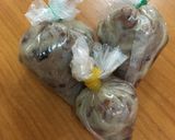 Hình bước làm 5 của món Nấm nham (nem nấm chua - chay)