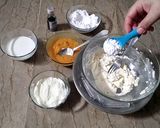 A picture of step 3 of Mango ice cream.