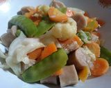Foto langkah ke 4 dari resep Capcay Sosis Ayam.