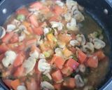 Foto del paso 7 de la receta: Pizza de berros y champiñones