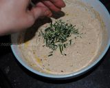 A picture of step 3 of Quinoa Naan Bread.