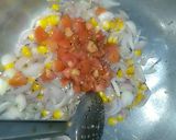 A picture of step 5 of Indian Style Pasta.