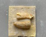 Foto langkah ke 2 dari resep Bolen Pisang dengan Puff Pastry Homemade.