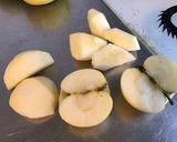 Une image de l'étape 3 de Compote de pommes et rhubarbe du jardin.