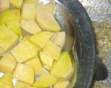A picture of step 5 of Potato and Chicken soup🥣.