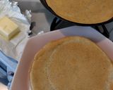 A picture of step 2 of Heart Shape Millecrepes.