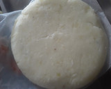 Foto del paso 5 de la receta: Arepa🍘 de queso🧀 con hamburguesa de lentejas y salteado de acelgas🌿
