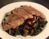Steak with cavolo nero and chestnut mushrooms recipe step 4 photo