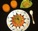 A picture of step 7 of Rawa Upma.
