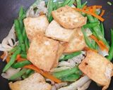 Hình bước làm 7 của món Mì Xào Chay Của Nội