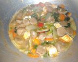 Foto langkah ke 6 dari resep Capcay bakso telur low budget.