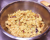A picture of step 8 of Buffalo Chicken Pasta Salad.