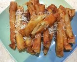 Foto langkah ke 3 dari resep Lumpia pisang keju.