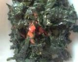 A picture of step 6 of Green gram leaves(kunde)/luhya local vegetables(mungbean plant).