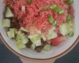 A picture of step 4 of Black chickpeas salad.