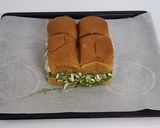 A picture of step 11 of 🧀🌶️ Cheesy & Spicy Thecha Paneer Sliders – Fusion Starters – Indian Style Baked/Appetizer.