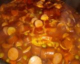 Zöldséges-virslis ragu recept fázis 3 fotója