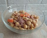 Foto del paso 4 de la receta Garbanzos con verduras o jamón