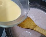 A picture of step 4 of Rainbow Custard with Cookies !.