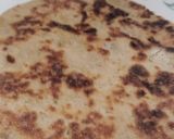 A picture of step 5 of Khasta roti.