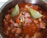 Foto del paso 4 de la receta: Magro con pimientos verdes berenjena y champiñón