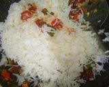 फ्राइड राइस वेज़ (fried rice veg recipe in hindi) रेसिपी चरण 5 फोटो