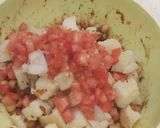 A picture of step 5 of چنا چاٹ.