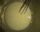 A picture of step 3 of White sauce pasta.