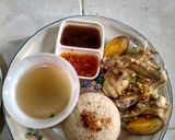 Foto langkah ke 6 dari resep Pekcamkee / nasi ayam Hainan.