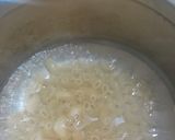 A picture of step 1 of Macaroni Open Sandwich.