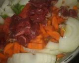 Foto del paso 2 de la receta: Arroz con verduras y carne a la cacerola. (riquísimo)
