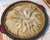 Une image de l'étape 5 de Tarte poires et cacahuètes.