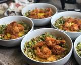 Coconut Shrimp w/ Leek Slaw over Cajun Grits recipe step 16 photo