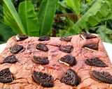 Foto langkah ke 5 dari resep Brownies Oreo.