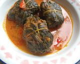 Foto langkah ke 6 dari resep Buntil Daun Singkong.